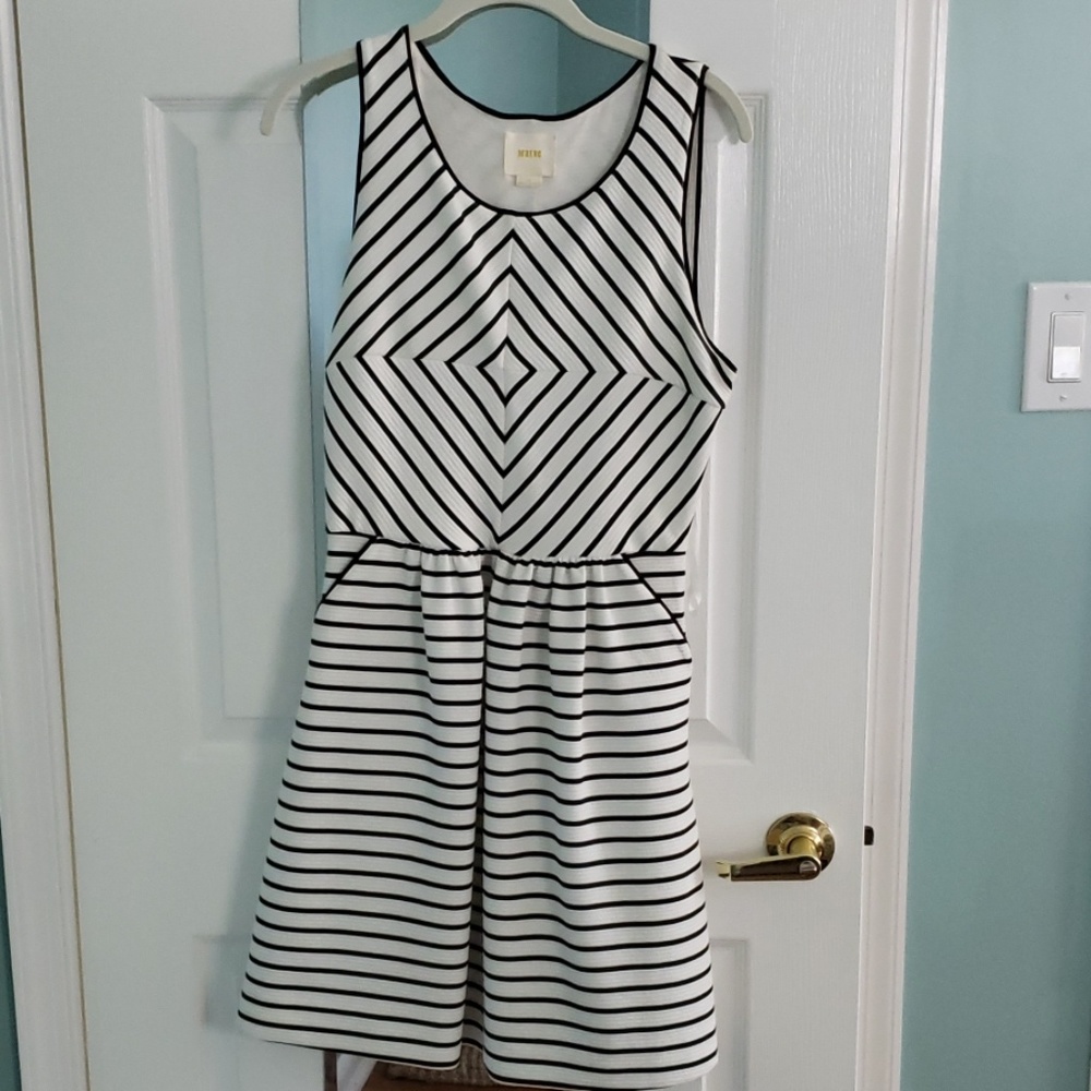 Anthropologie Maeve striped dress